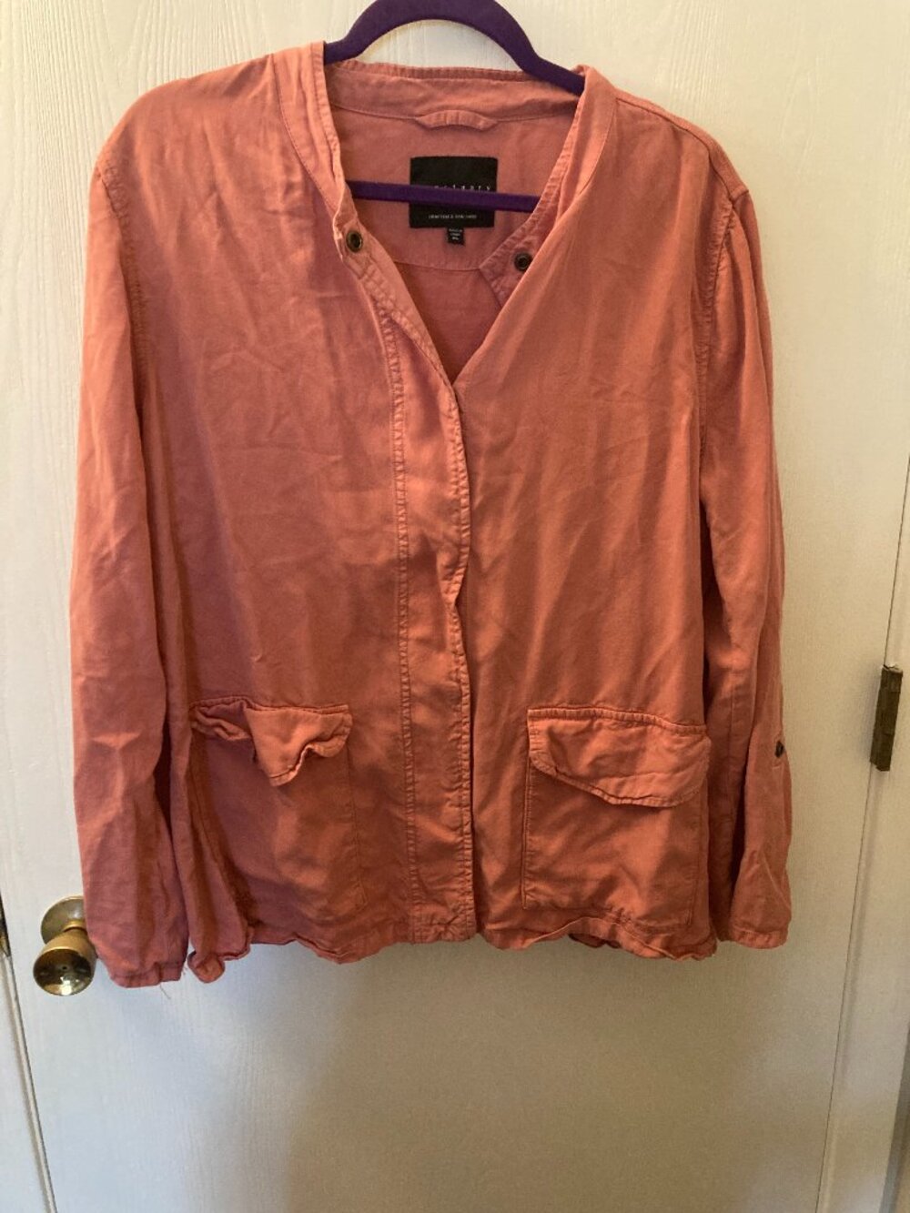 Sanctuary Snap Front Blouse NWOT Womens Size XL